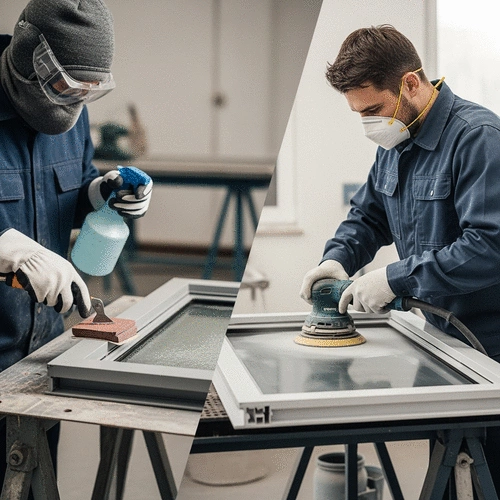 DIY vs Professional Surface Prep for Aluminium Windows: Costs, Results, and When to Hire